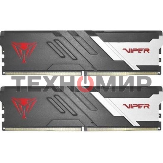 Оперативная память Patriot Viper Venom, DDR5, 16GB (2x8GB), 5600MHz, CL40, DIMM, с радиатором, черный