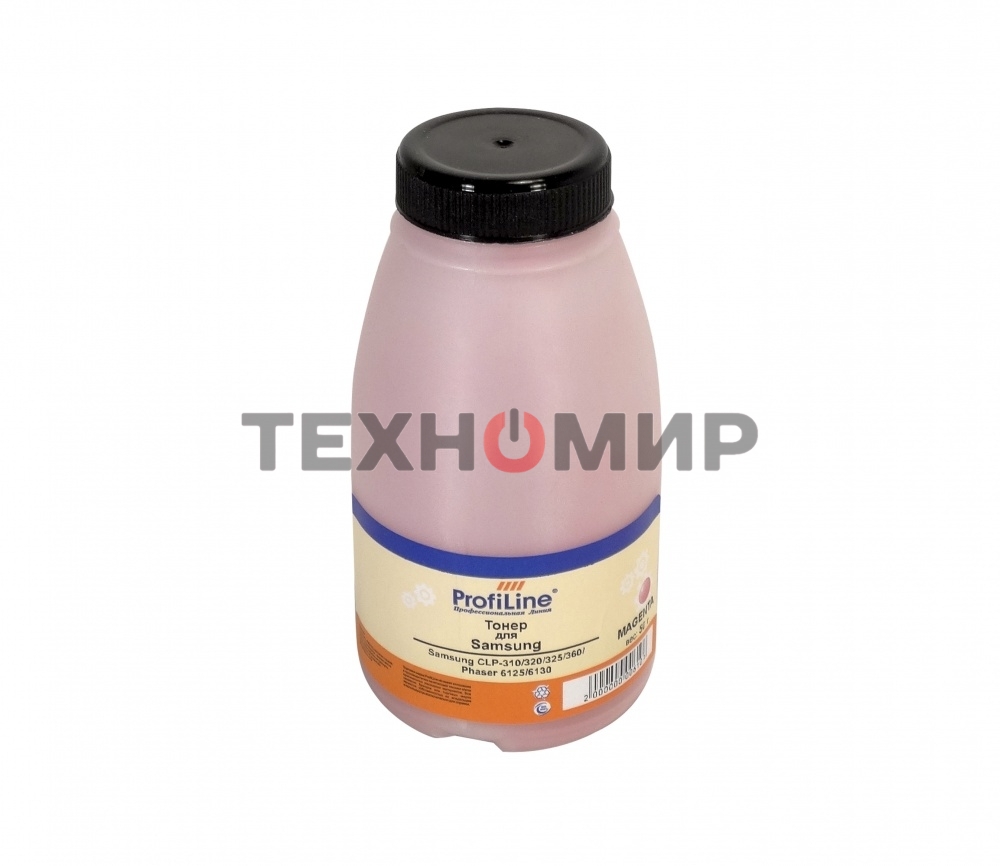 Тонер ProfiLine для принтеров Samsung CLP-310/320/325/360/Phaser 6125/6130 magenta 50гр Фасовка РФ