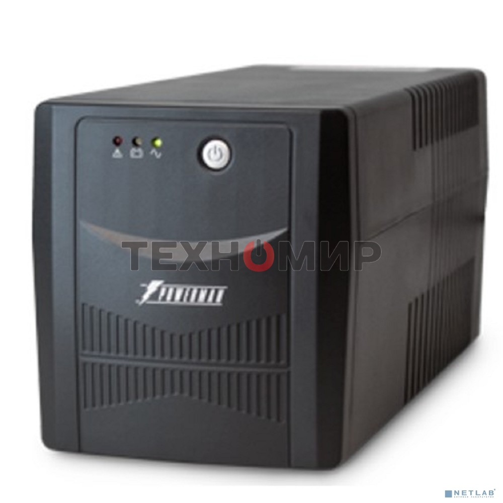 Источник бесперебойного питания Powerman Back Pro ИБП 1050/UPS Line-interactive 600W/1050VA (530183)