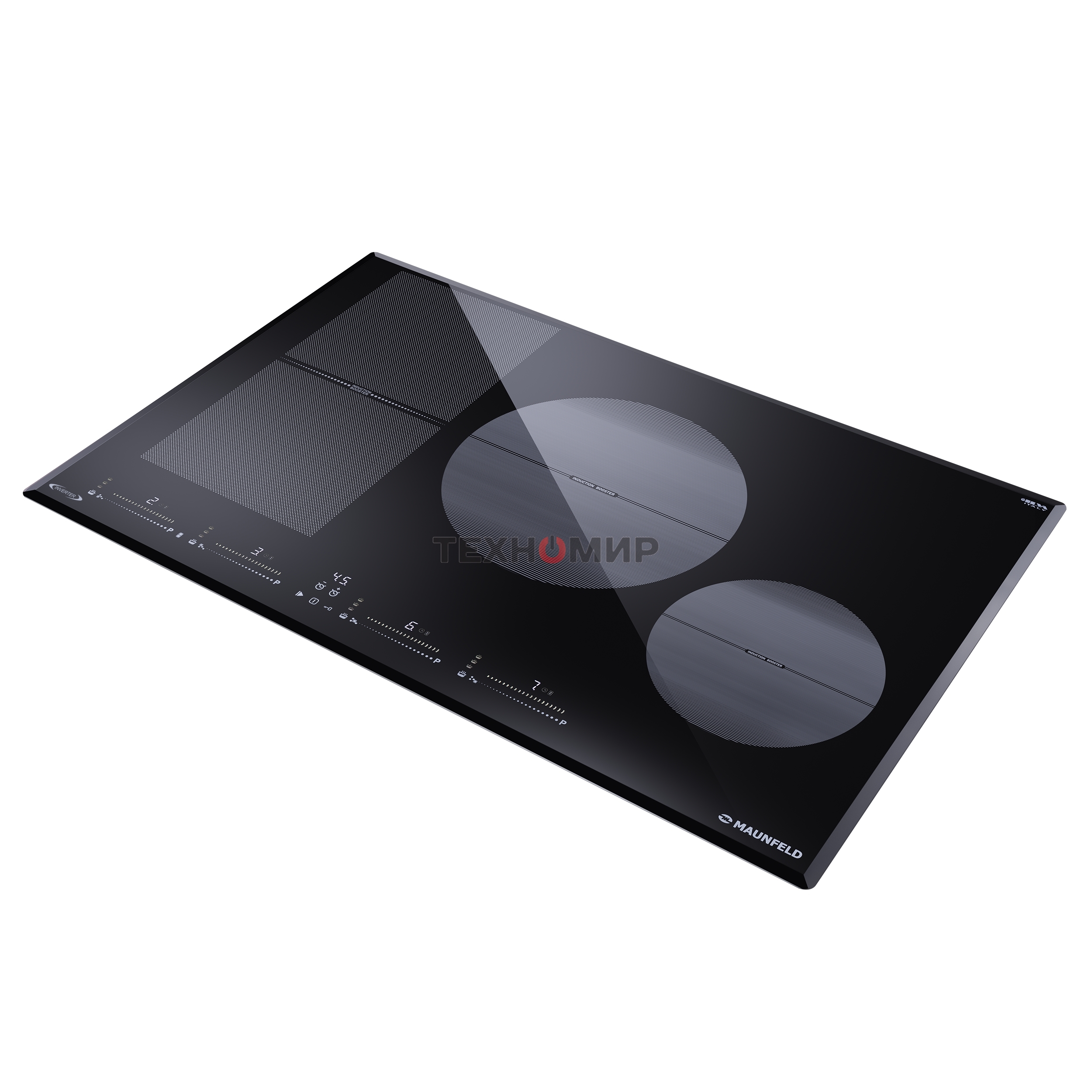 Индукционная варочная панель Maunfeld CVI804SFBK LUX Inverter