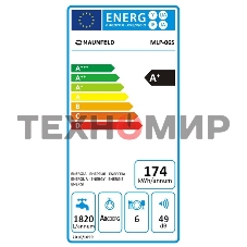 Посудомоечная машина Maunfeld MLP 06S, белый, 55 см, 6 компл., 49 дБ, класс A+
