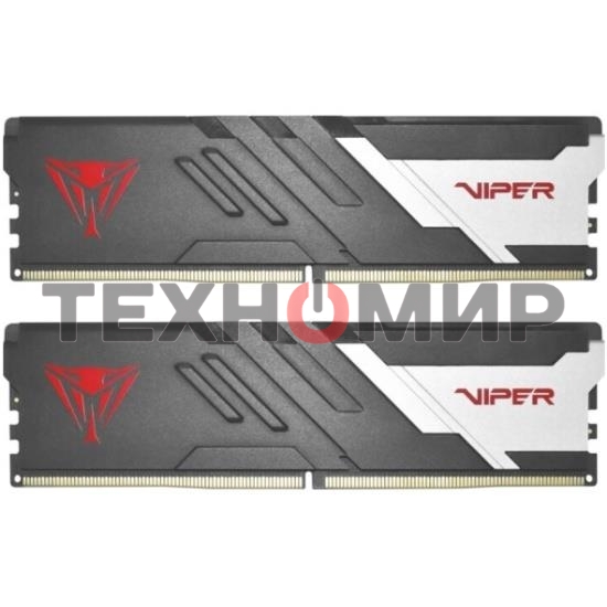 Оперативная память Patriot Viper Venom, DDR5, 32GB (2x16GB), 7200MHz, CL34, DIMM, с радиатором, черный