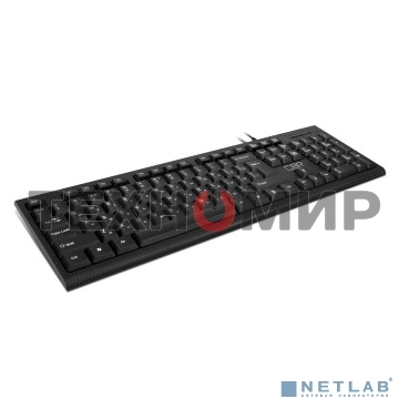 Комплект клавиатура+мышь CBR KB-SET 711 Carbon проводной, USB, 1200 DPI, чёрный