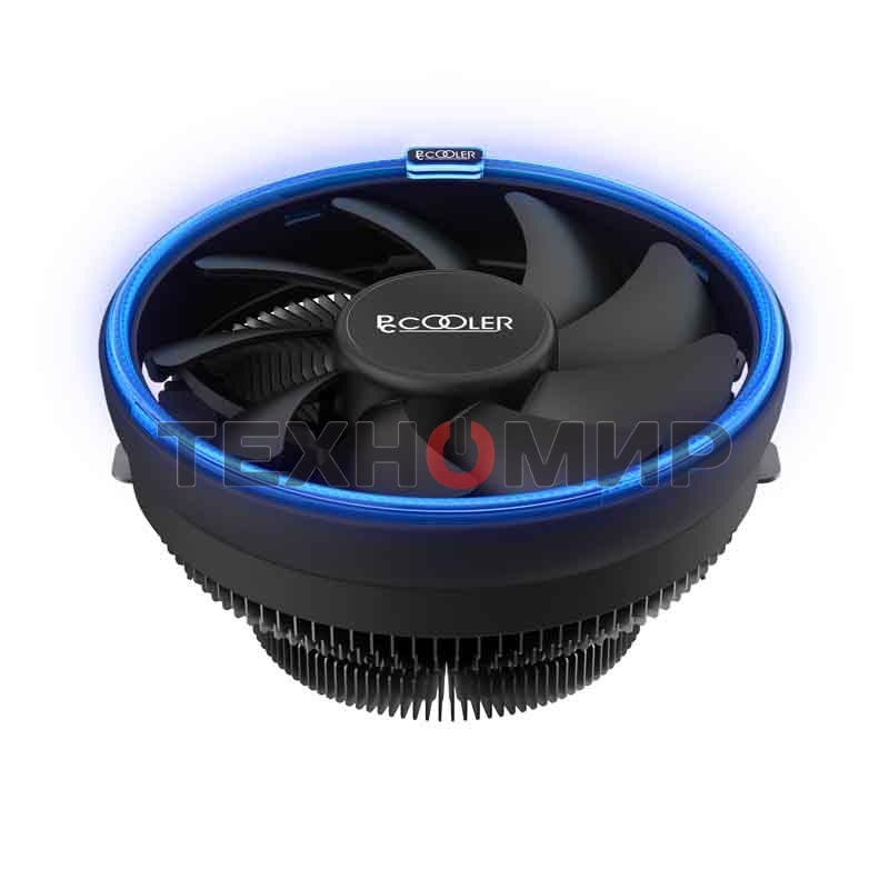 Кулер PCCooler E126MB черный 120мм алюминий 1800rpm 26.5db 4-pin 92W 70мм
