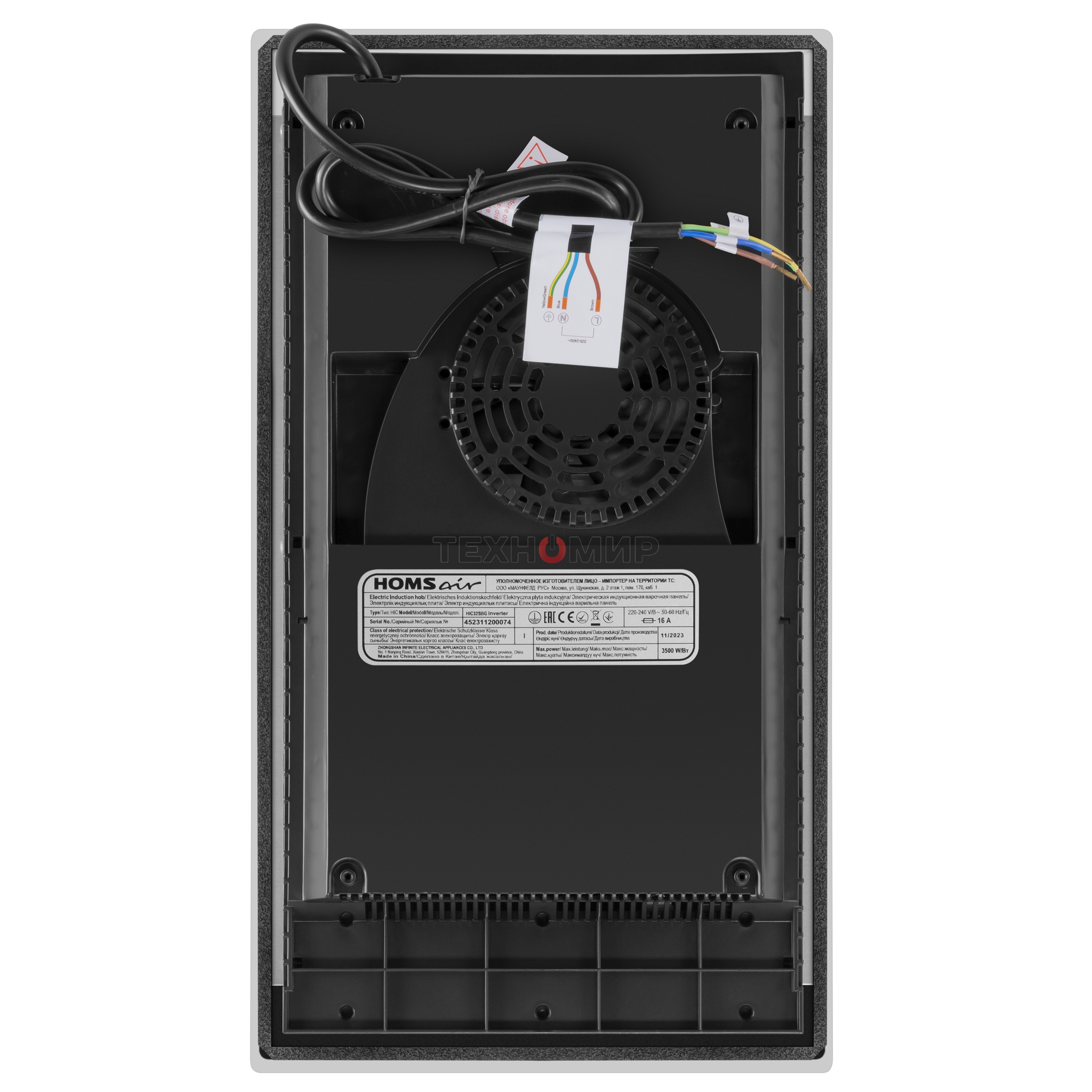 Индукционная варочная панель HOMSair HIC32SBG Inverter