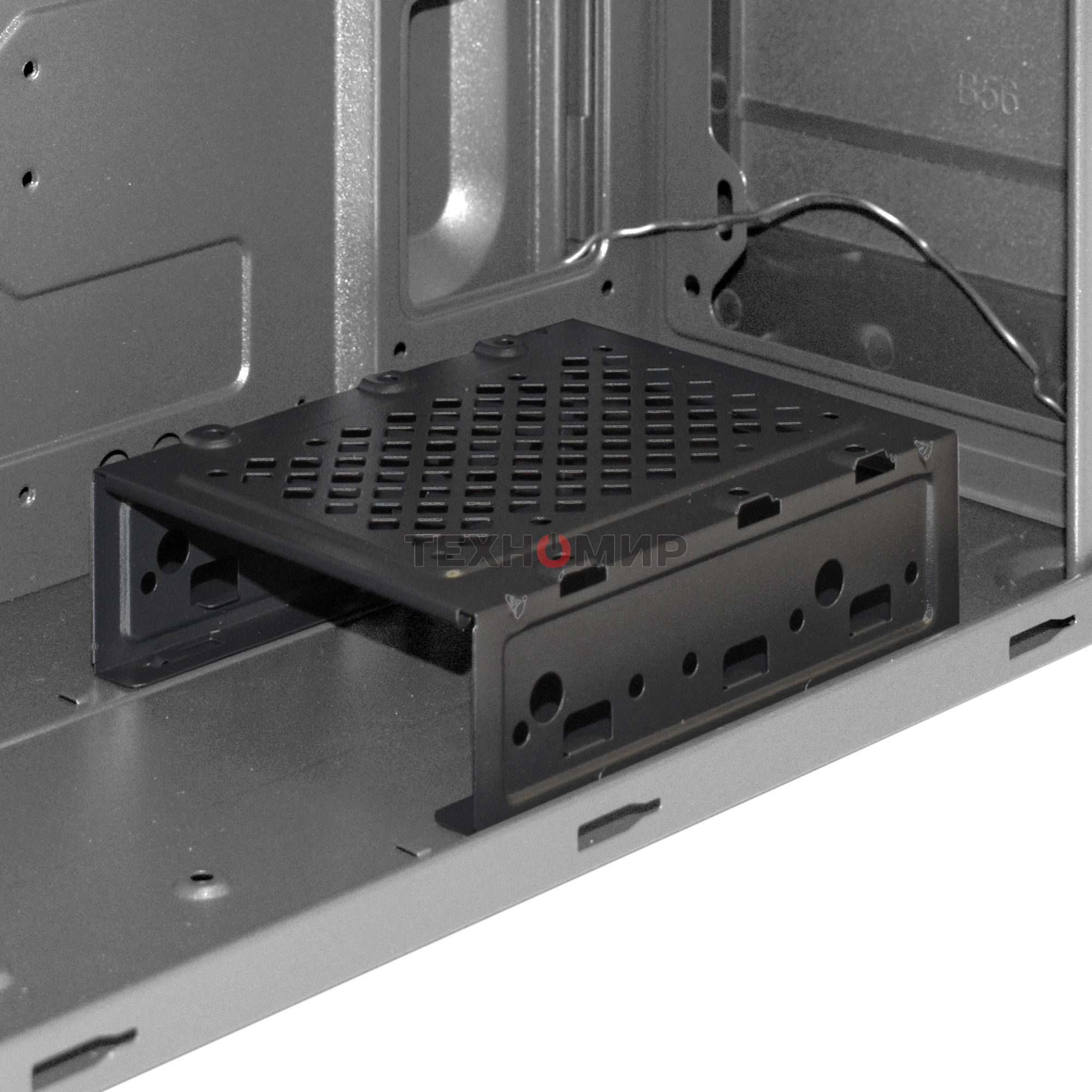 Компьютерный корпус Miditower ExeGate XP-332 Black, ATX, (без БП), 2*USB, Audio