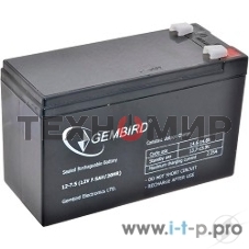 Батарея для ИБП Gembird Аккумулятор для Источников Бесперебойного Питания BAT-12V7.5AH