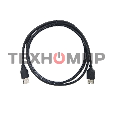 Кабель-удлинитель TELECOM USB2.0 Am-->Af 1,5 м черный TUS6990-1.5M