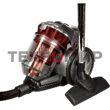 Пылесос SUPRA VCS-2024 серый, 230/2000 Вт, уборка сухая, пылесборник контейнер 2 л