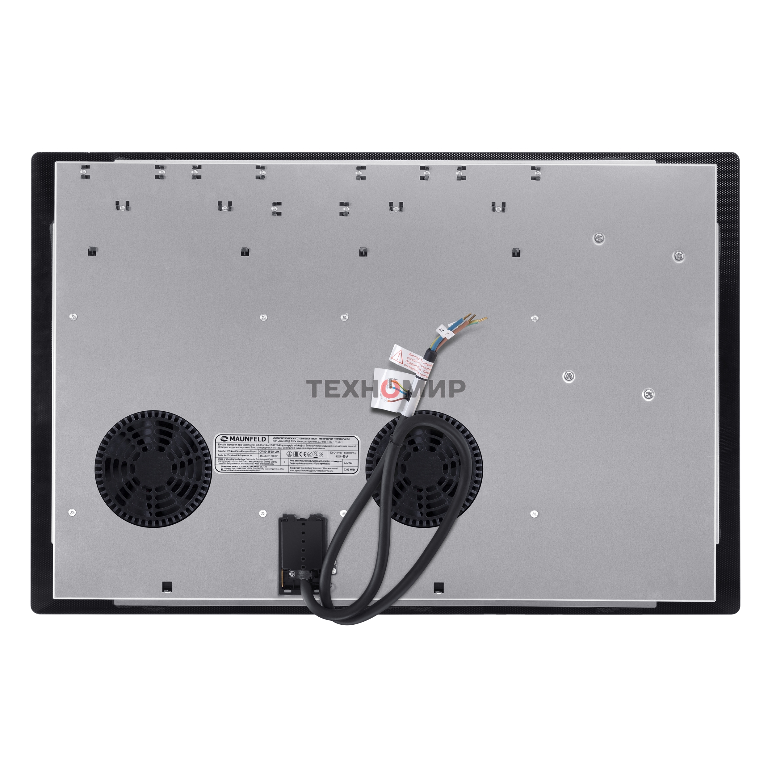 Индукционная варочная панель Maunfeld CVI804SFBK LUX Inverter