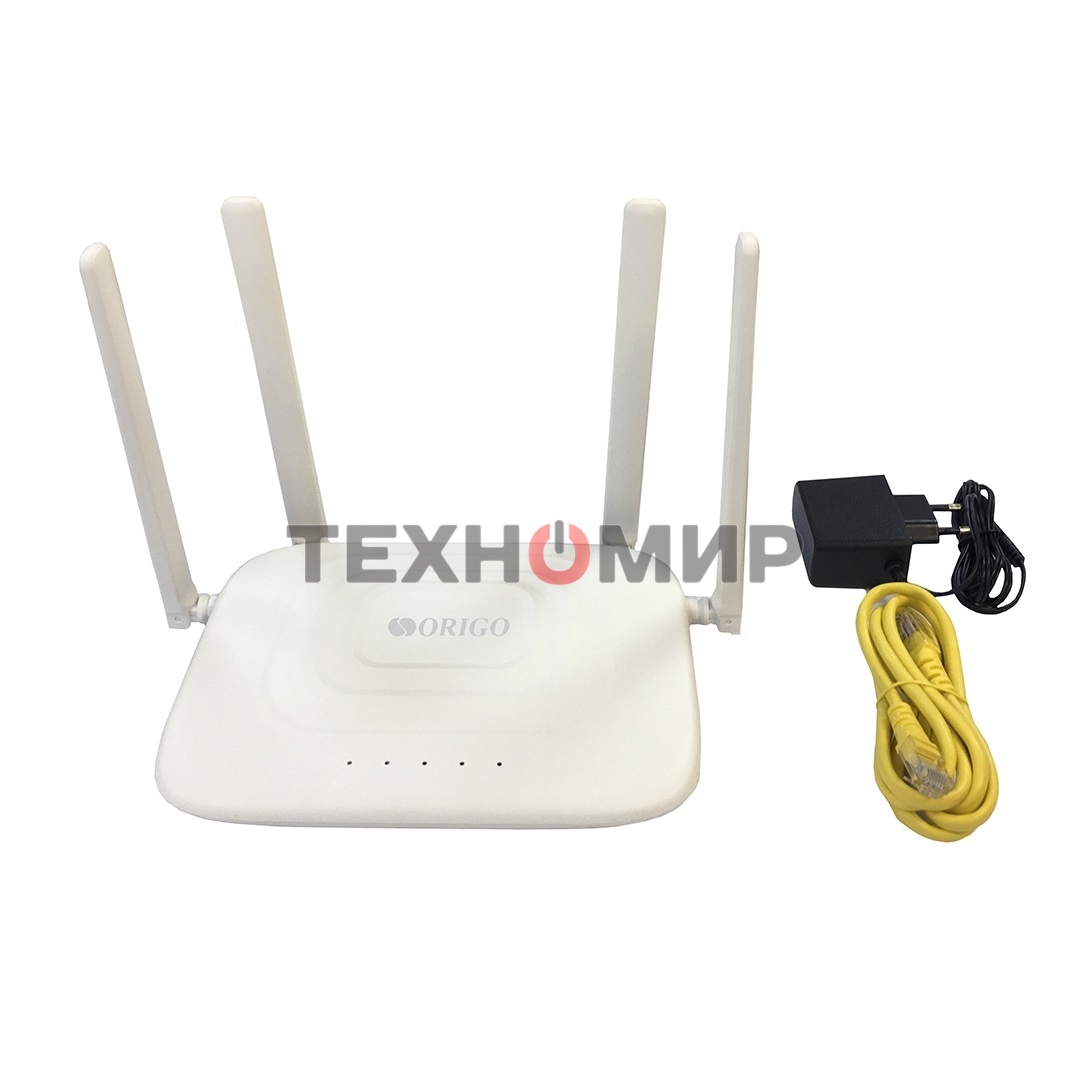 Беспроводной двухдиапазонный маршрутизатор AC1200, 1x1000Base-T WAN, 3x1000Base-T LAN, 4 внешние антенны 5 dBi