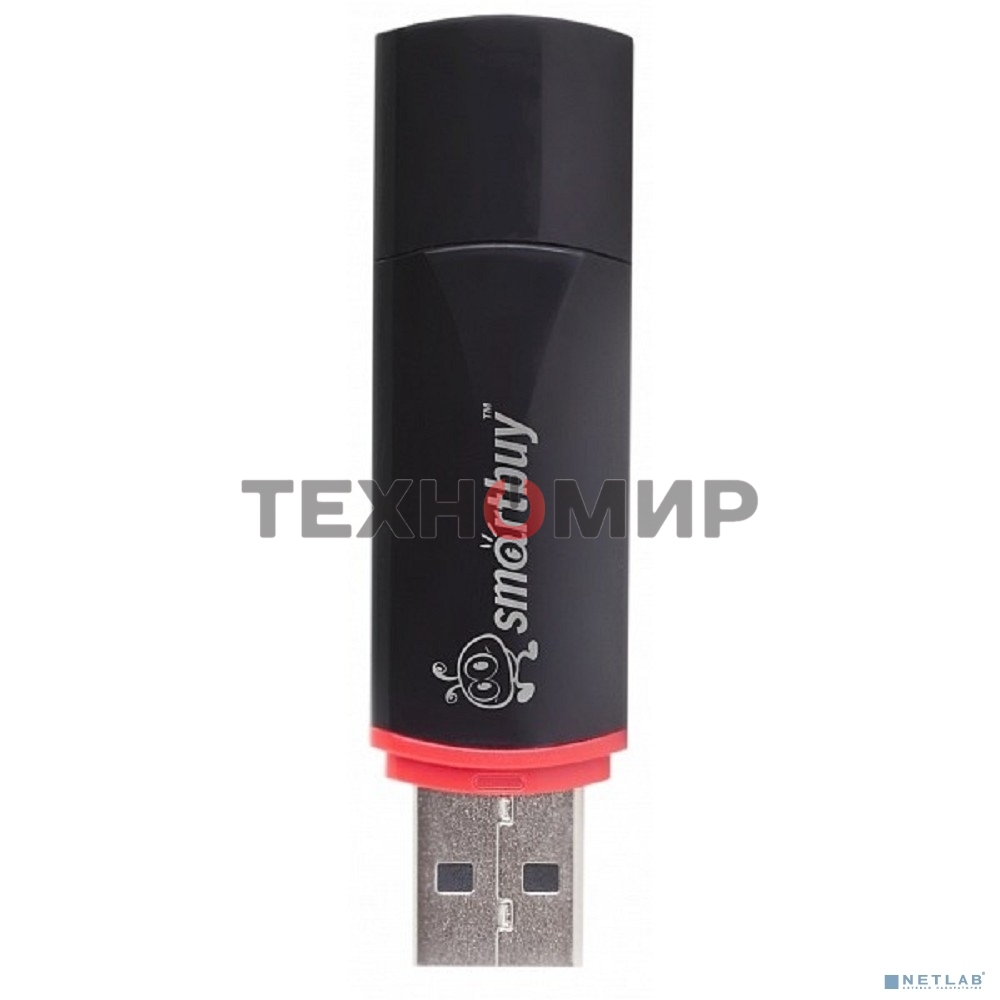 Флешка USB R/W Smartbuy R/W USB 4Gb Crown черный
