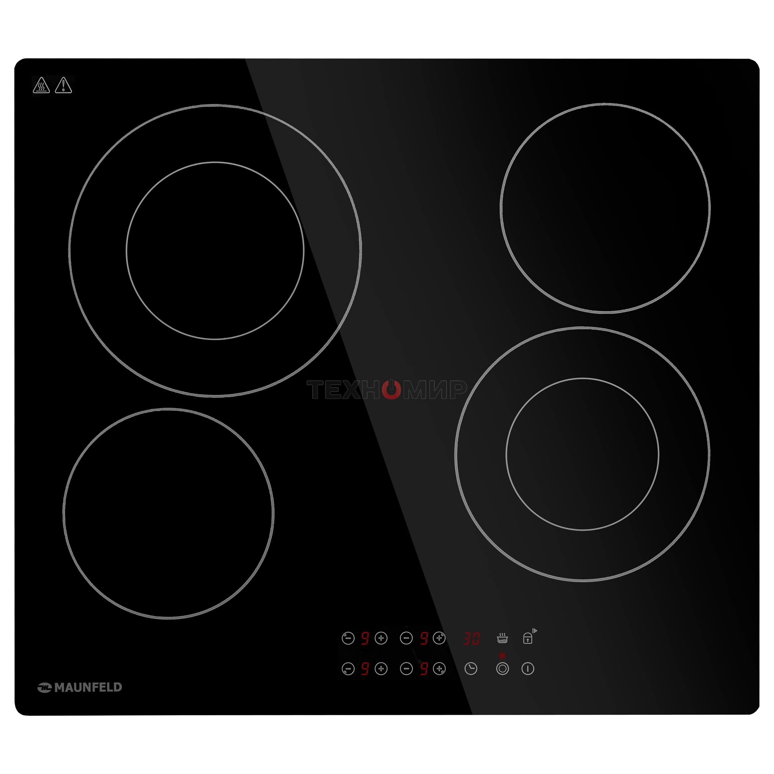 Электрическая варочная панель Maunfeld CVCE594DBK LUX