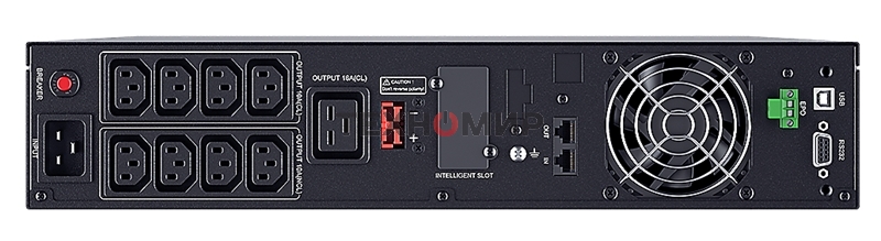 Источник бесперебойного питания UPS Сайбер Электро ЭКСПЕРТ-3000Р Онлайн, Стойка/Напольный