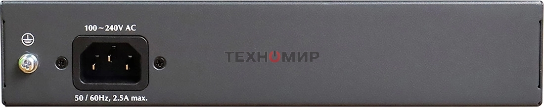 Коммутатор неуправляемый PoE ORIGO Unmanaged Switch 8x1000Base-T PoE, 2x1000Base-X SFP, PoE Budget 120W, 19