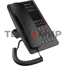 Гостиничный IP-телефон Fanvil H4W WIFI Hotel Phone 2 SIP Lines 1 USB Port for phone charging 5 Soft keys prograммable service hotline 2.4GHz&5GHz,Wi-Fi 6 PoE HD Voice PSU