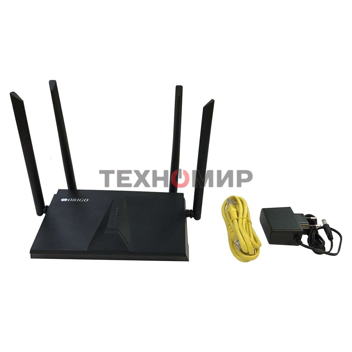 Двухдиапазонный Wi-Fi 6 маршрутизатор AX1800, 1x1000Base-T WAN, 3x1000Base-T LAN, 4 внешние антенны 5 dBi