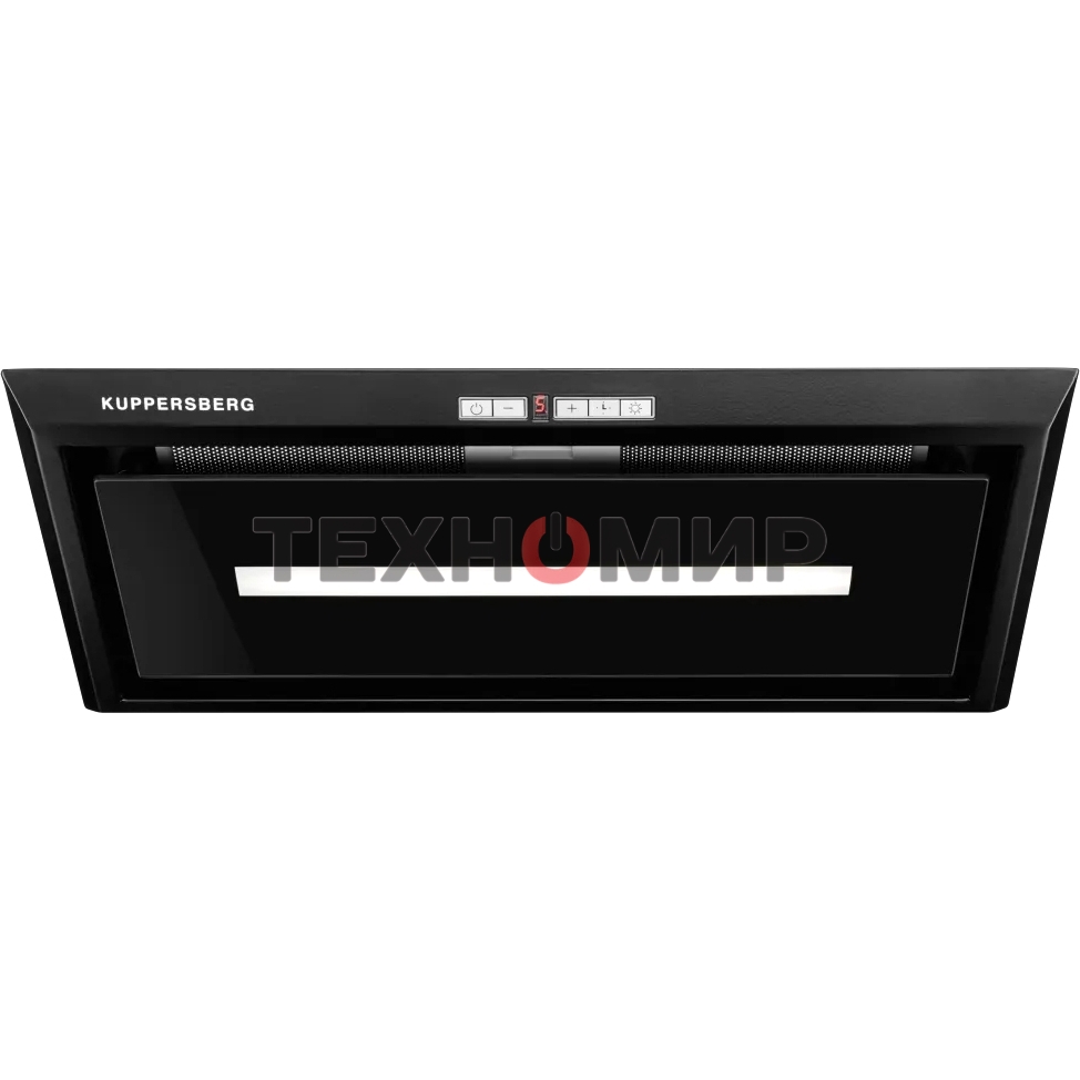 Вытяжка встраиваемая Kuppersberg Intro 60 Black черный, 54 см, 1500 куб. м/ч, 43 дБ