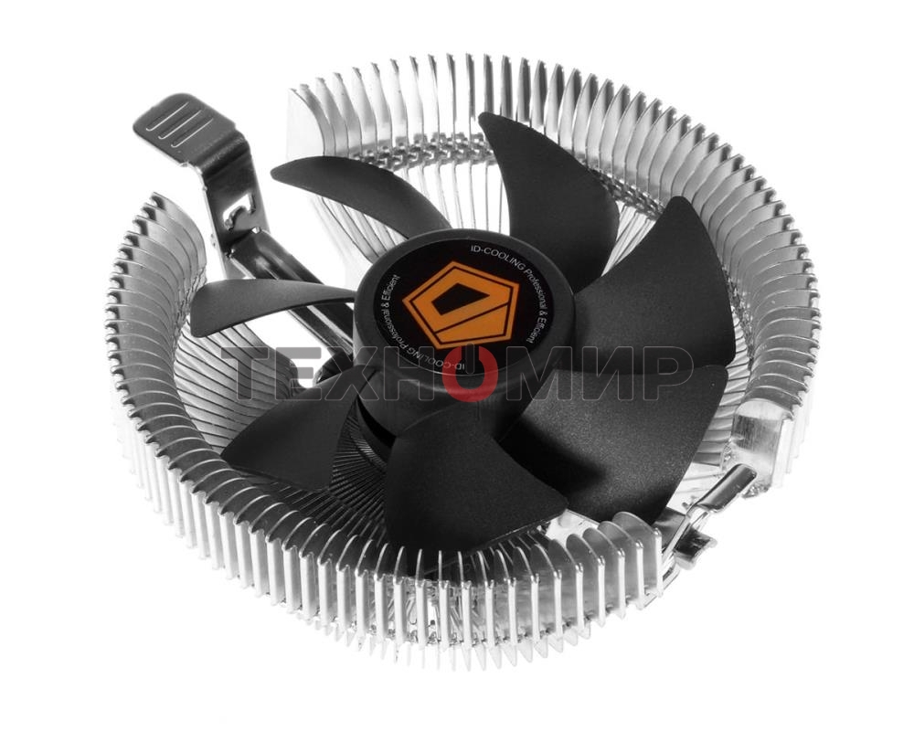 Кулер Cooler ID-Cooling ID-CPU-DK-01T серебристый 92мм алюминий 2200rpm 24db 3-pin 95W 52мм