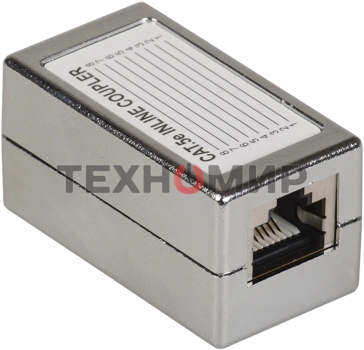 Проходной адаптер ITK CS70-1C5EF кат.5E FTP, тип RJ45-RJ45