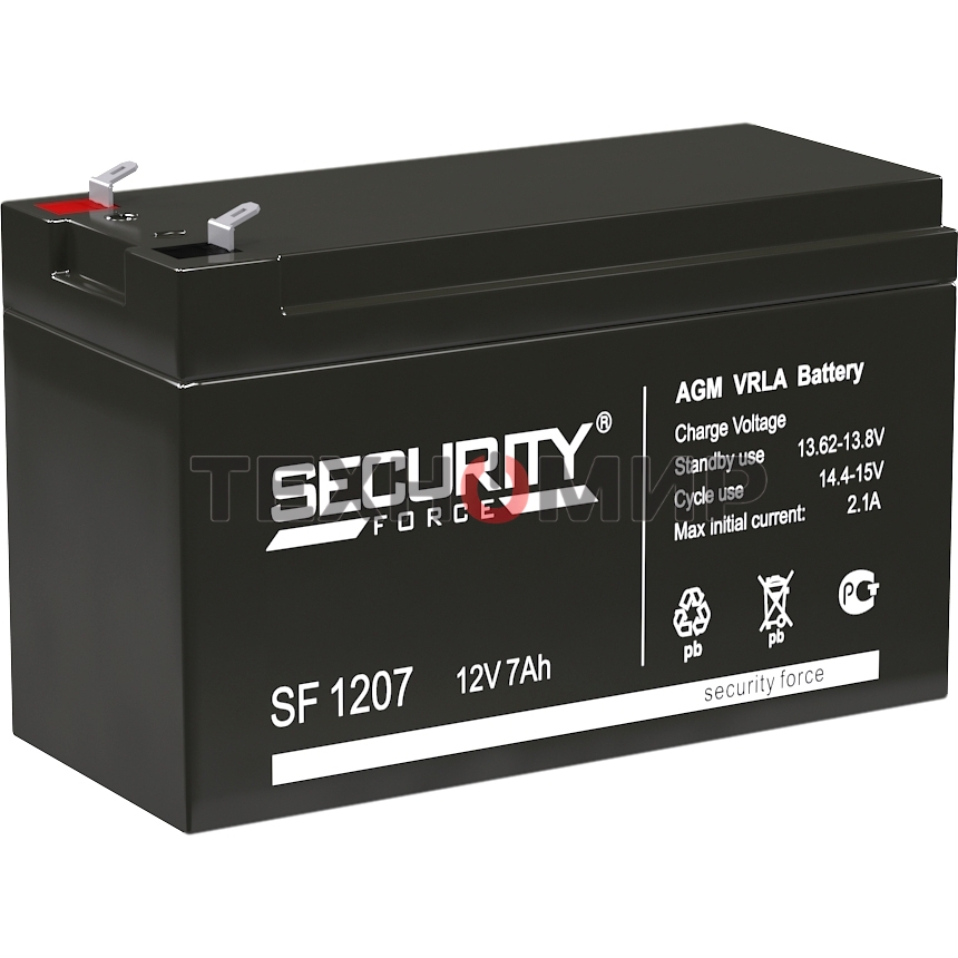 Батарея для ИБП Delta Security Force SF 1207 (12V 7Ah)
