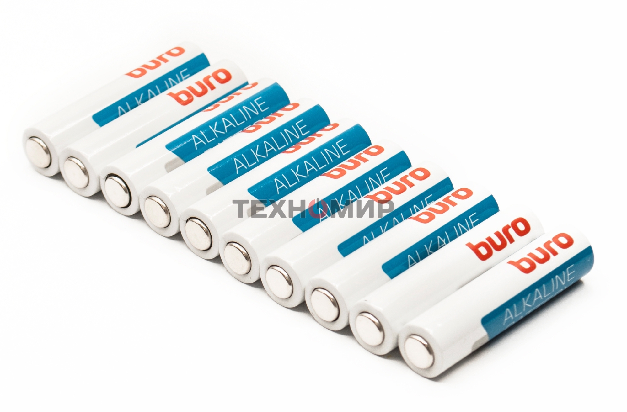 Батарея Buro Alkaline LR03 AAA (10шт) коробка