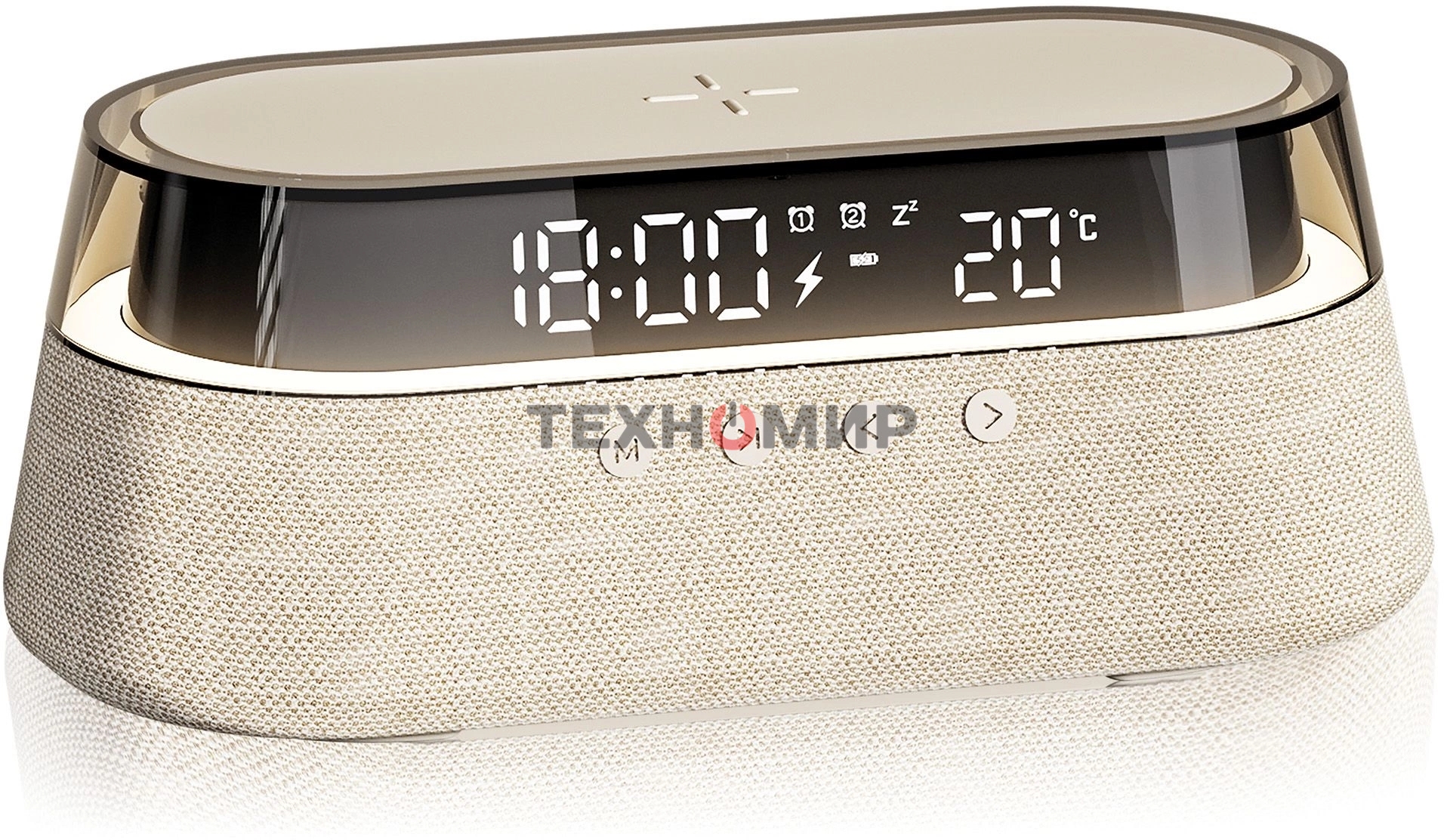 Портативная колонка BBK BTA1212 бежевый 10W 2.0 BT 10м 1800mAh