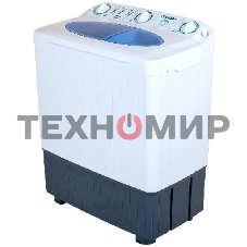 Стиральная машина Славда WS-60РЕТ белый/серый, загрузка вертикальная 6 кг, 1350 об/мин, класс: А
