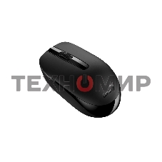 Мышь беспроводная NX-7007 чёрная (black, G5 Hanger), 2.4GHz wireless, BlueEye 1200 dpi, 1xAA