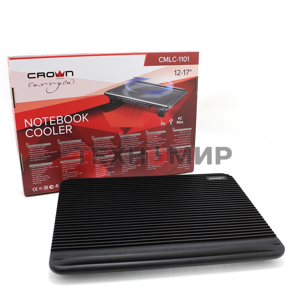 Подставка для ноутбука CMLC-1101 черный (17