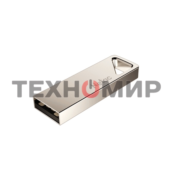 Флешка USB Netac U326 (NT03U326N-008G-20PN), 8Gb, USB 2.0, R/W 50/15, серебристый