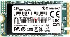 Накопитель SSD 512Gb Transcend MTE400S, 3D TLC NAND, M.2 2242,PCI-E 4x [ R/W - 2000/900 MB/s]