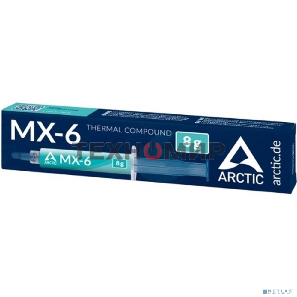 Термопаста Arctic MX-6 Thermal Compound 8-graмм ACTCP00081A