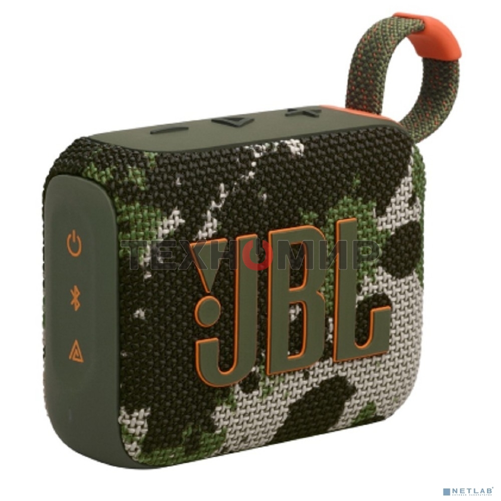 Портативная акустика JBL GO 4, камуфляж