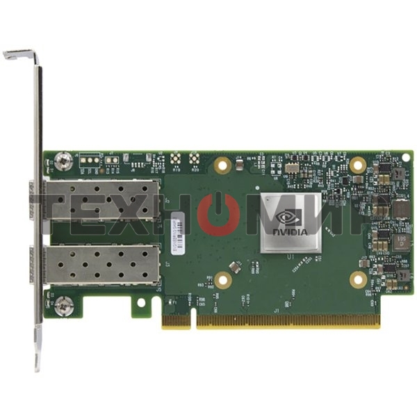 Сетевая карта Mellanox ConnectX-6 Dx EN adapter card, 100GbE, Dual-port QSFP28, PCIe 4.0 x16, Crypto and Secure Boot