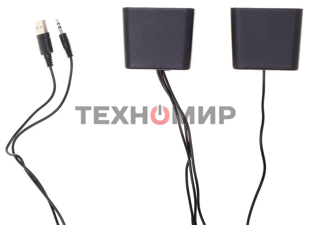 Акустическая система Oklick OK-331 2.0 черный 6Вт