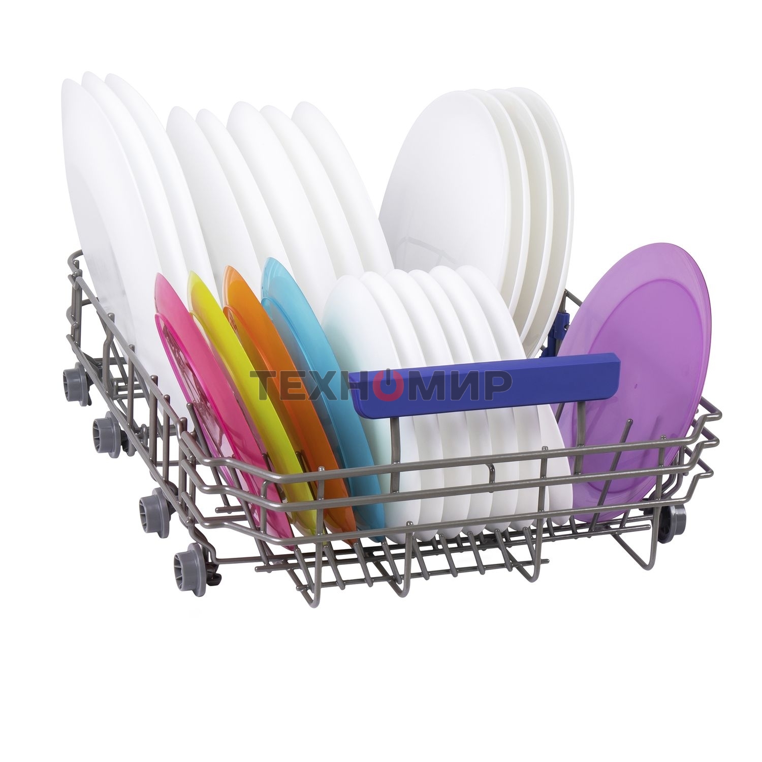 Встраиваемая посудомоечная машина Maunfeld MLP-08IMR, белый/черный, 44.5 см, 10 компл., 47 дБ, класс A++