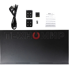 Коммутатор неуправляемый PoE ORIGO OS1226P/285W/A1A 24x100Base-TX PoE+, 2x1000Base-T, PoE-бюджет 285 Вт, корпус металл