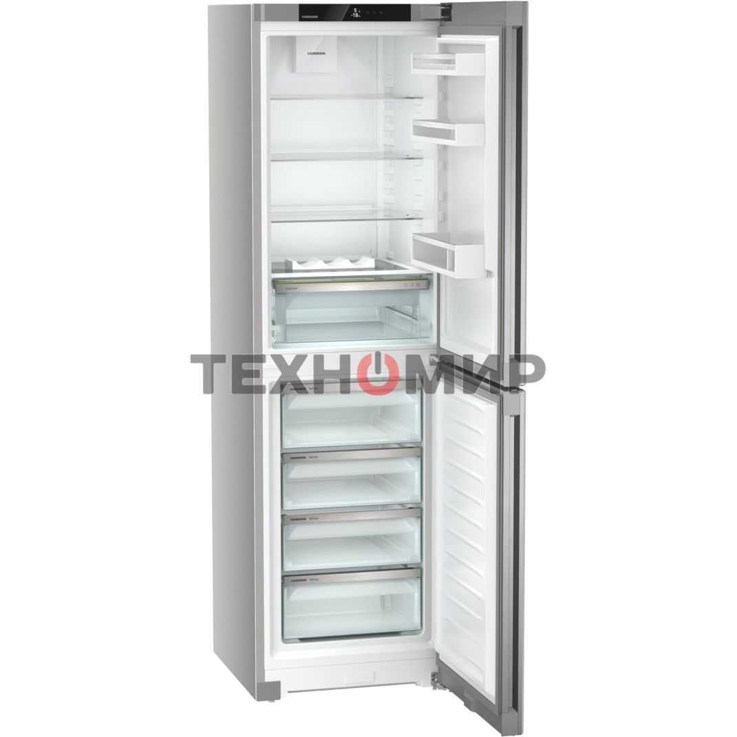 Холодильник Liebherr CNsfd 5704-22 001 серебристый двухкамерный 225/123л морозилка снизу