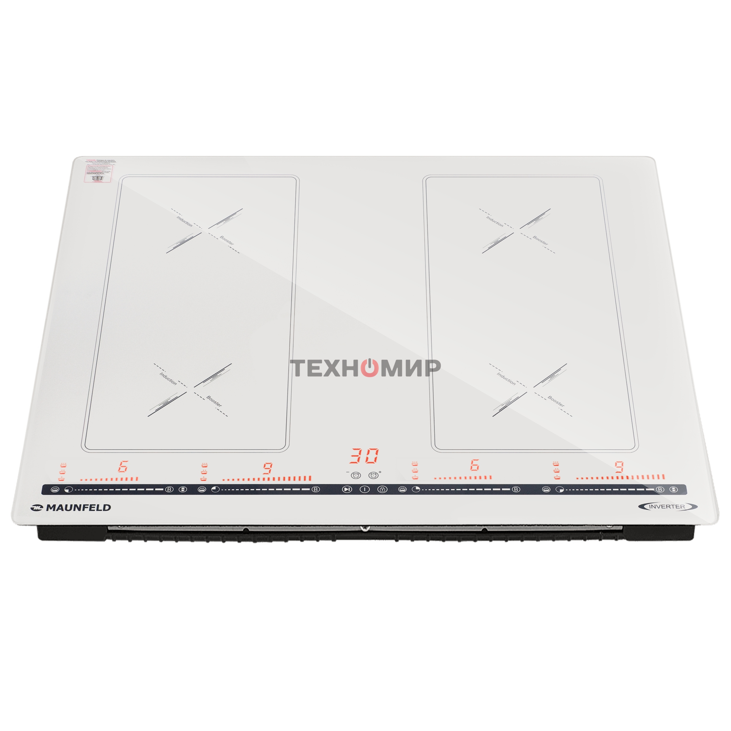 Индукционная варочная панель Maunfeld CVI594SB2BGA Inverter бежевый