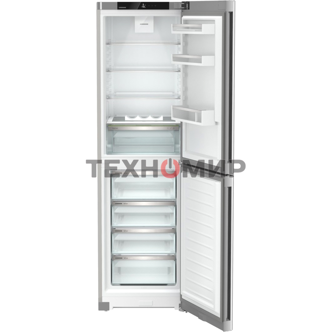 Холодильник Liebherr CNsfd 5704-22 001 серебристый двухкамерный 225/123л морозилка снизу
