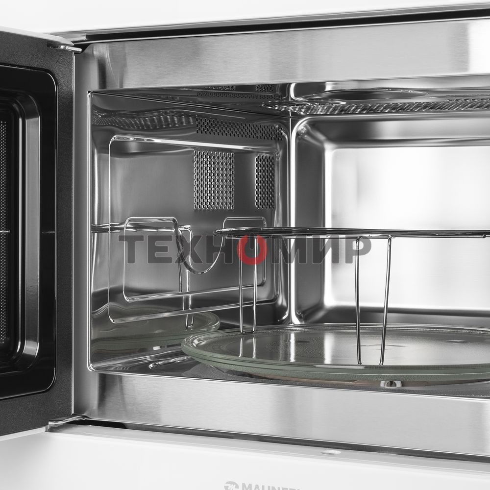 Микроволновая печь встраиваемая Maunfeld MBMO.25.7GW белый, 25 л, 900 Вт, переключатели - сенсор