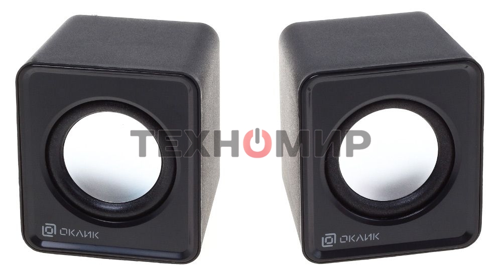 Акустическая система Oklick OK-331 2.0 черный 6Вт