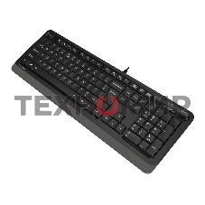 Клавиатура проводная A4Tech Fstyler FK10, USB, черный/серый