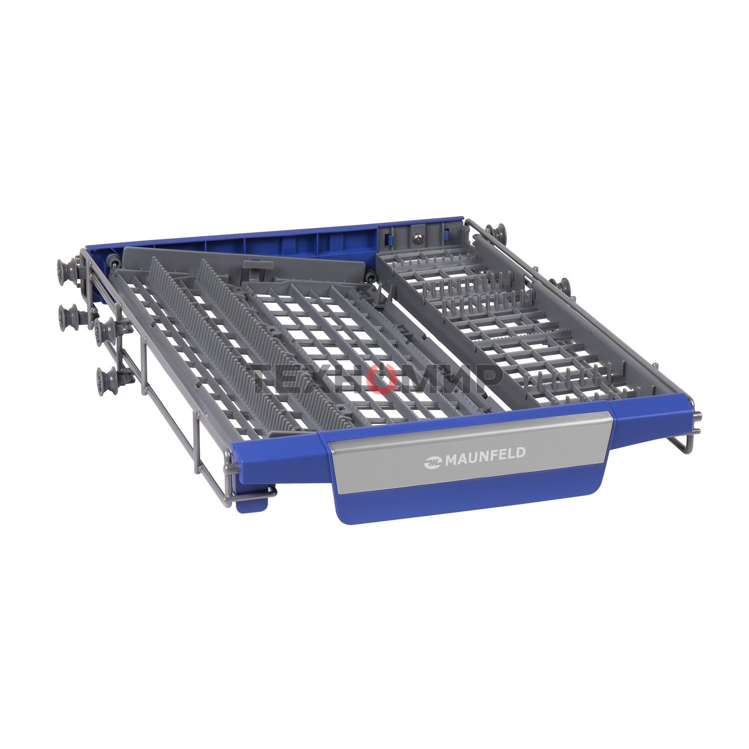 Встраиваемая посудомоечная машина Maunfeld MLP-08IMR, белый/черный, 44.5 см, 10 компл., 47 дБ, класс A++