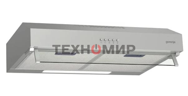 Вытяжка встраиваемая Gorenje WHU529EX/M нержавеющая сталь управление: кнопочное (1 мотор)