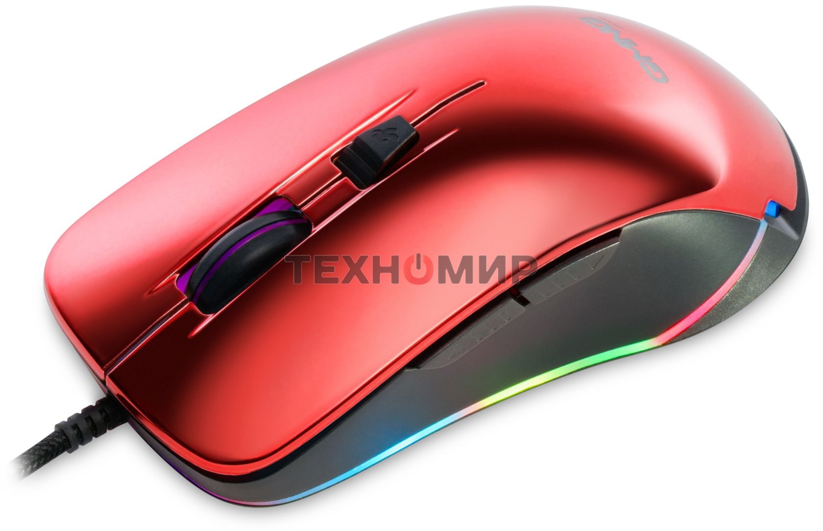 Мышь проводная GMNG 850GM красный, 7200 dpi, USB, кнопки - 6