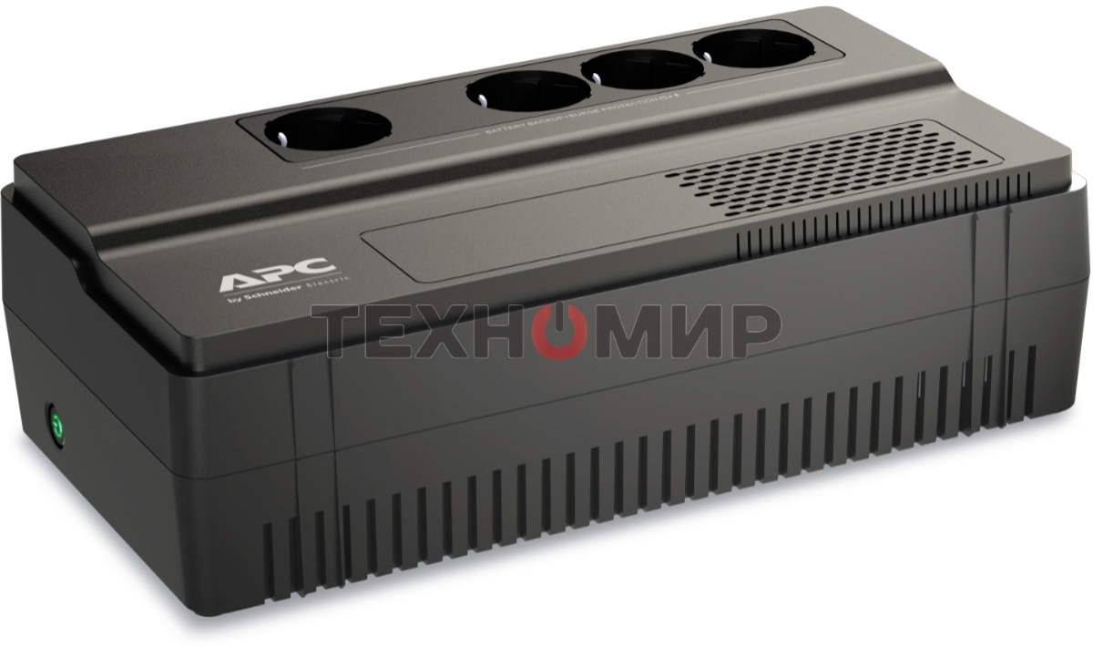 Источник бесперебойного питания APC Back-UPS BV650I-GR 375Вт 650ВА черный