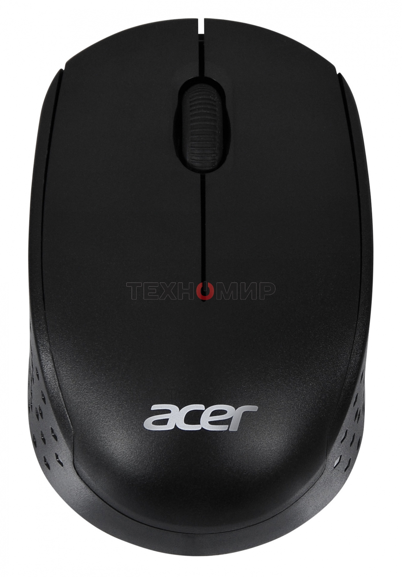 Мышь беспроводная Acer OMR020 черный, 1200 dpi, радиоканал, USB, кнопки - 3