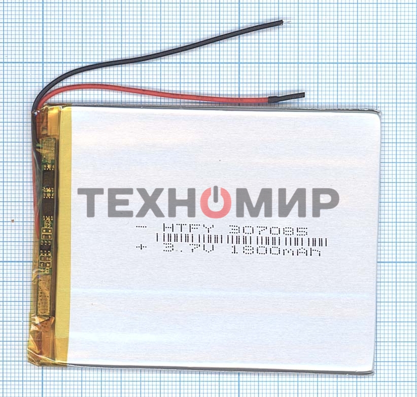 Аккумулятор Li-Pol (батарея) 3x70x85 мм 2pin 3.7V/1600mAh